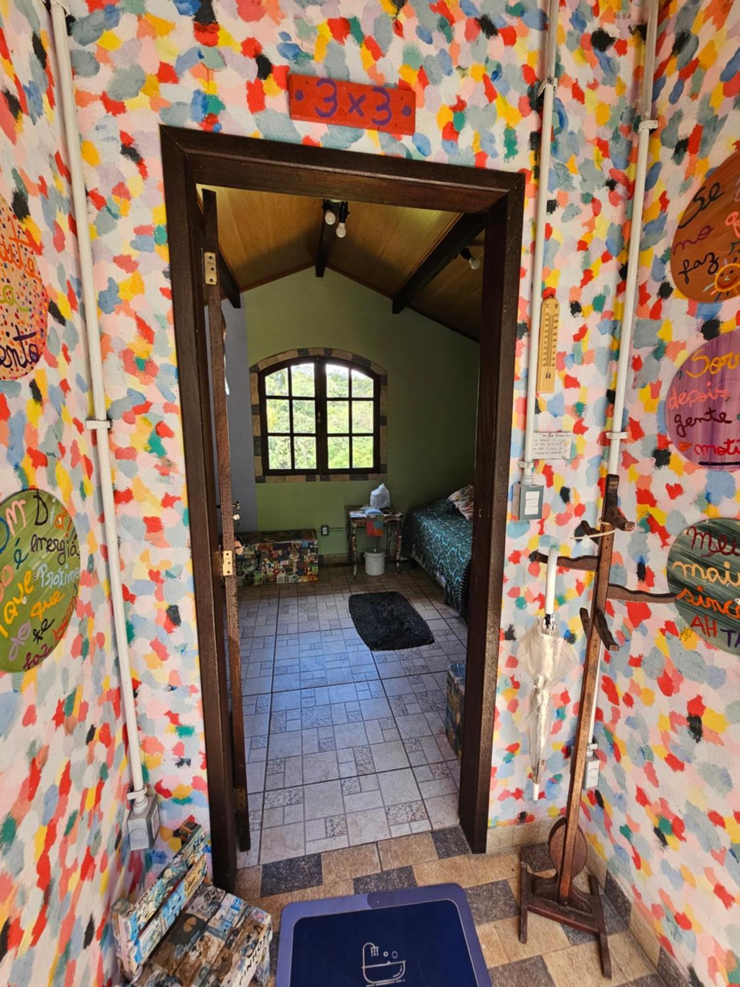 סאו פדרו דה סרה Suites Casinha Do Alto Da Bocaina חדר תמונה